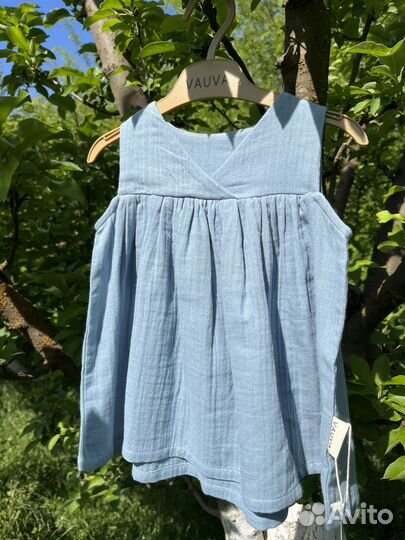 Платье детское муслин 68-98