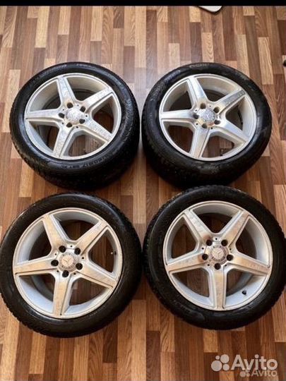 Колеса зимние на mercedes r17 225/50