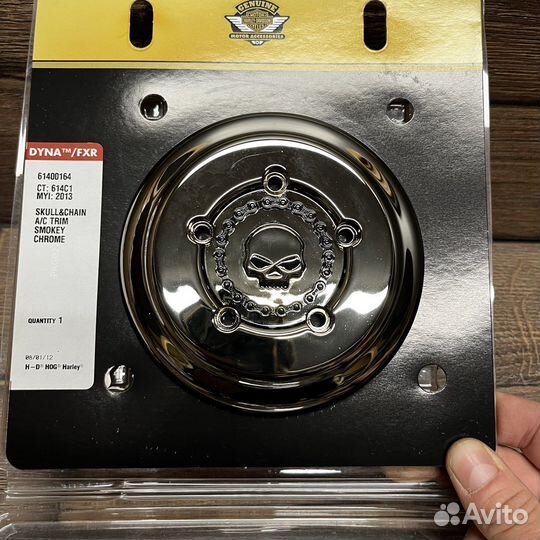 Накладка на воздушный фильтр harley davidson dyna