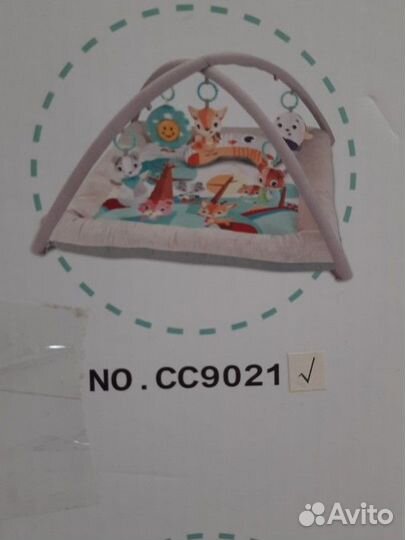Развивающий коврик новый
