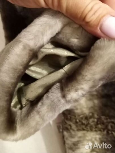 Шуба мутоновая 46 размера новая
