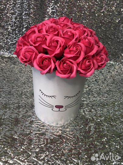 Мыльные розы букеты