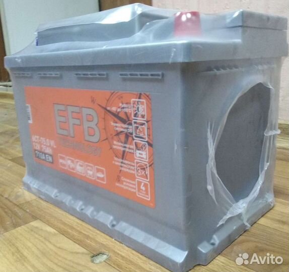 Акб 75 Ач Титан + Ефб