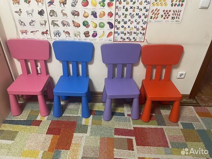 Стул икея мамут