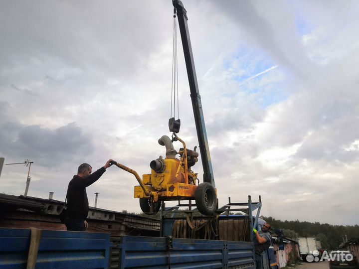 Аренда мотопомпы, насос вариско, откачка воды