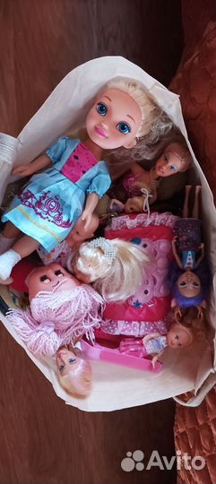 Куклы игрушки для девочки пакетом