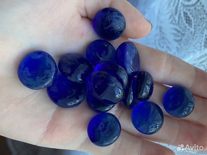 Аквариум 10л + камушки на дно