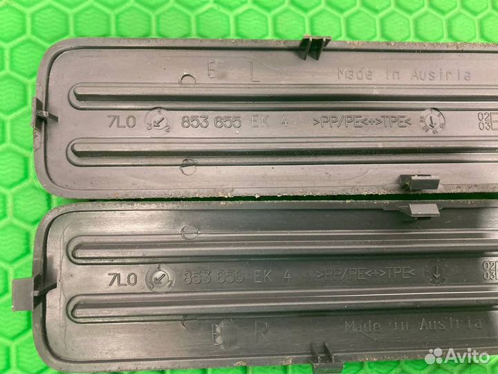 Накладка на порог Volkswagen Touareg 7L6 7L7 7LA