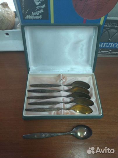 Ложки мельхиоровые советские