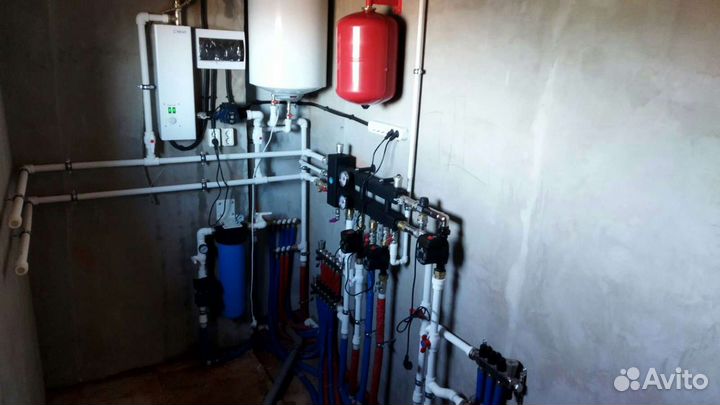 Монтаж систем отопления