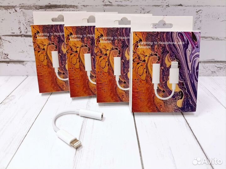 Переходник для наушников iPhone работает напрямую