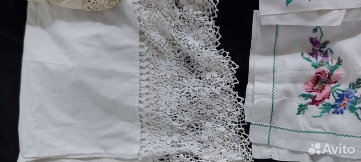 Старинные кружева и вышивка