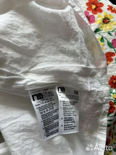 Платье mothercare 128