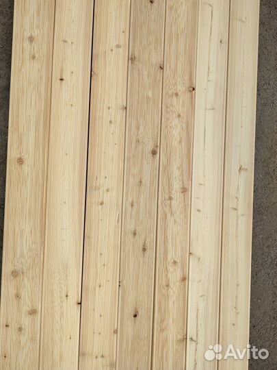 Террасная доска из лиственницы 27х144х3500 сорт ав