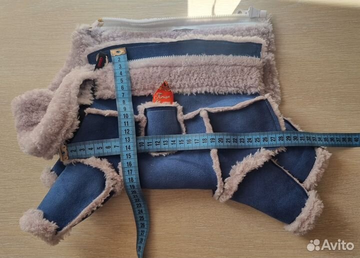 Дубленка для собачки мелкой породы