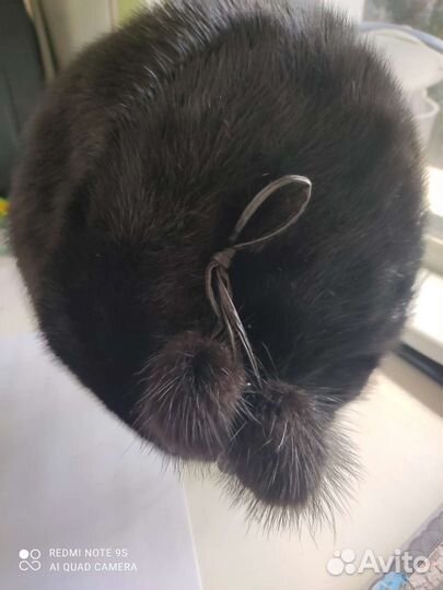 Шапка норковая женская