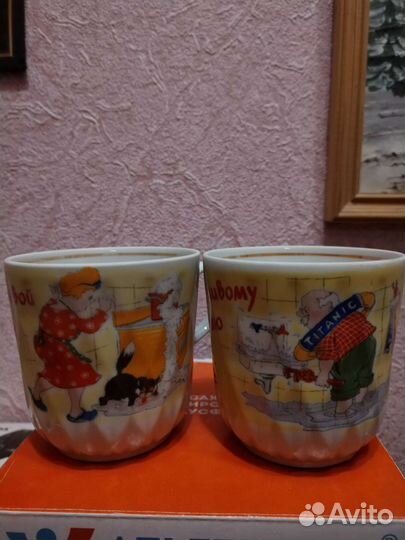 Кружки фарфор