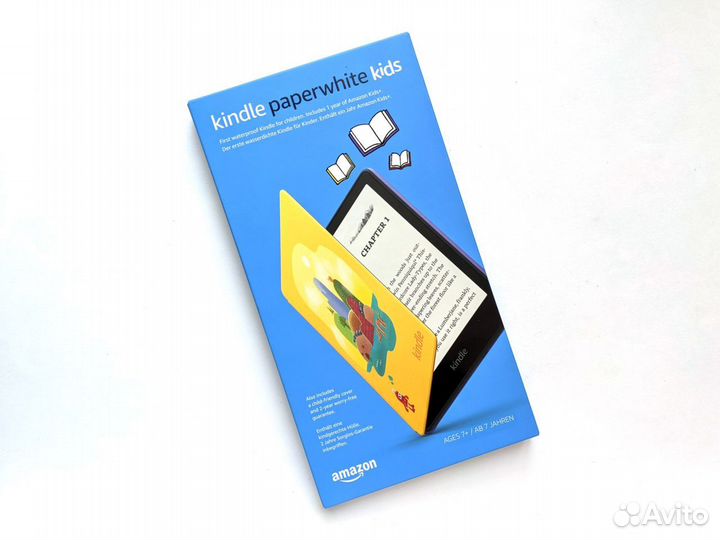 Новая книга Kindle Paperwhite 5 2021 Kids желтый