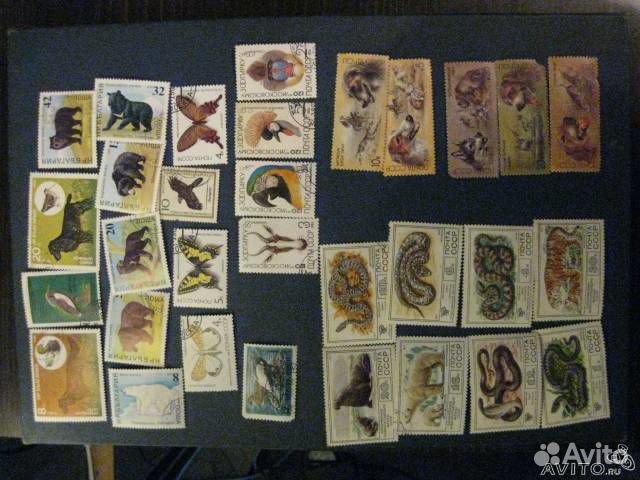 Марки разные страны