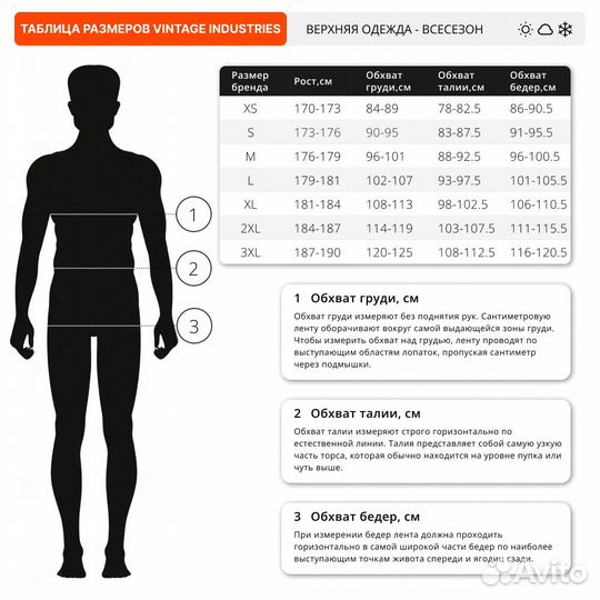 22717 Куртка Vintage Industries Cranford черный