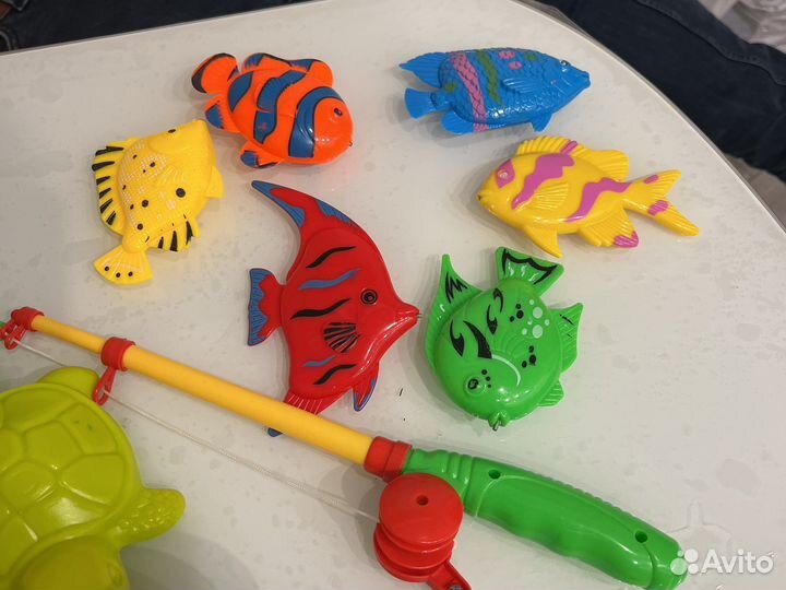 Игрушки для купания пакетом