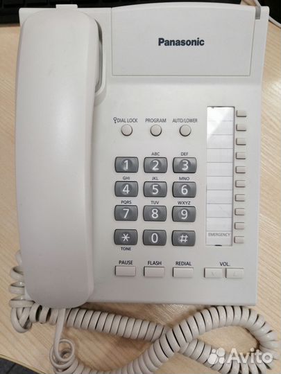 Стационарный телефон panasonic kx-ts2382ru б/у