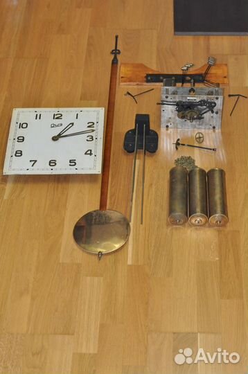 Комплект для старинных напольных часов очз (Янтар