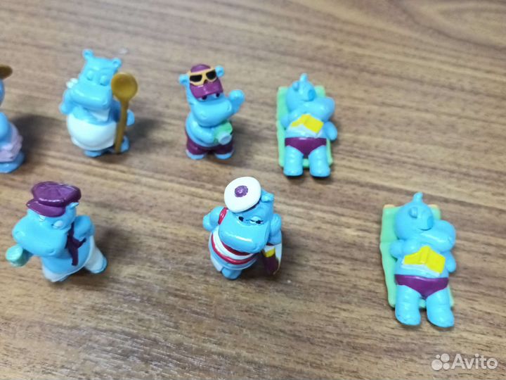 Kinder Бегемоты 1992г