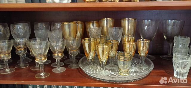 Рюмки, фужеры, стаканы