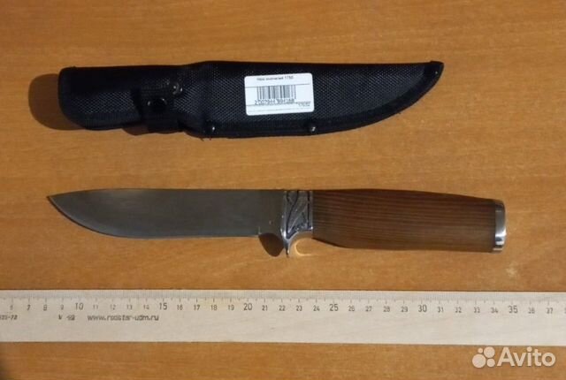 Нож охотничий сталь 65Х13, 1750