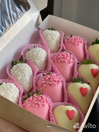 Клубника / подарок маме