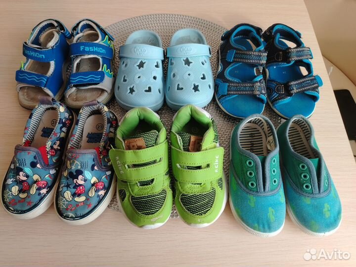 Обувь детская пакетом р.23-24