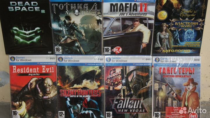 Компьютерные игры в стиле Maifia и RPG на DVD