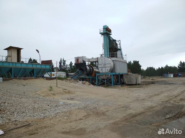 Мобильная асфальтосмесительная установка 128 т.ч