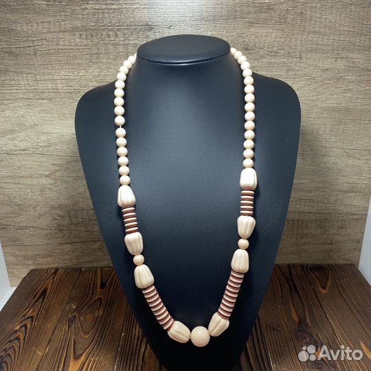 Винтажные Бусы Ожерелье Сделано В СССР Ретро