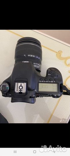 Зеркальный фотоаппарат canon eos7d