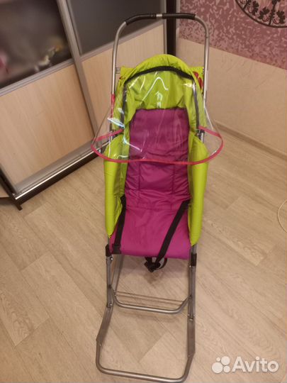 Детские санки коляска