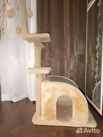 Домик для кошки с когтеточкой бу