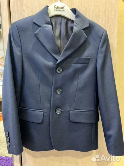 Пиджак школьный новый р. 116-122