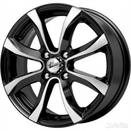 Диск iFree Дайс 6х15 PCD 4х100 ET 50 DIA 60,1 блэк