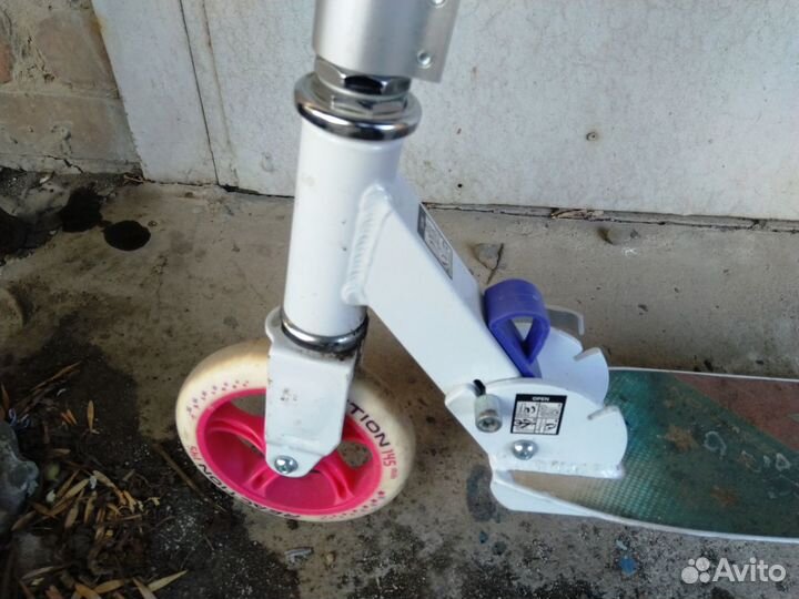 Самокат детский для девочки девчачий Reaction 145