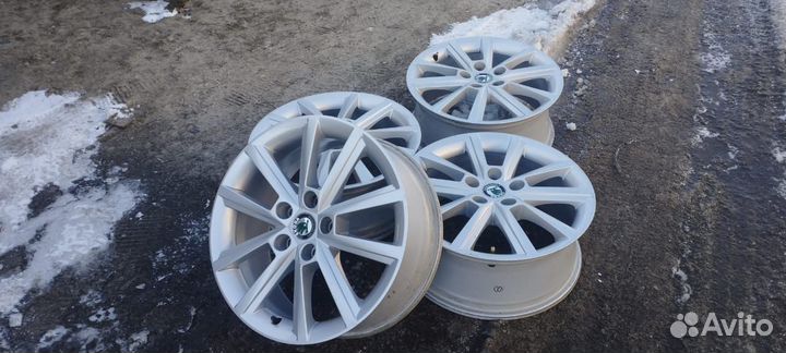 Литые диски r17 5x112 бу