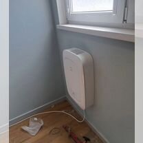 Монтаж бризера,рекуператора и приточн. очистителя