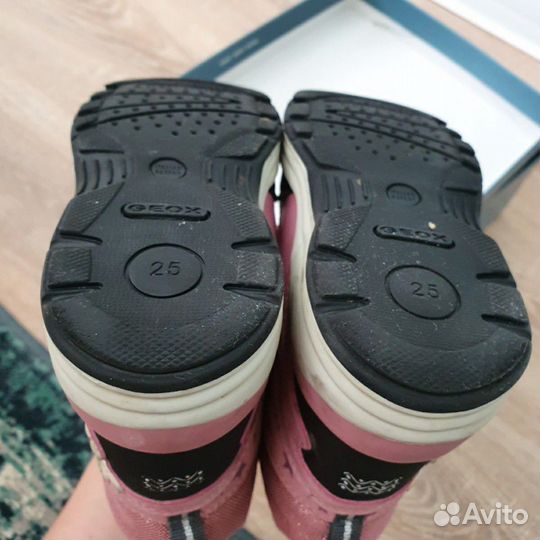 Ботинки Geox 25 размер, девочка, зима