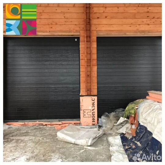 Секционные ворота alutech