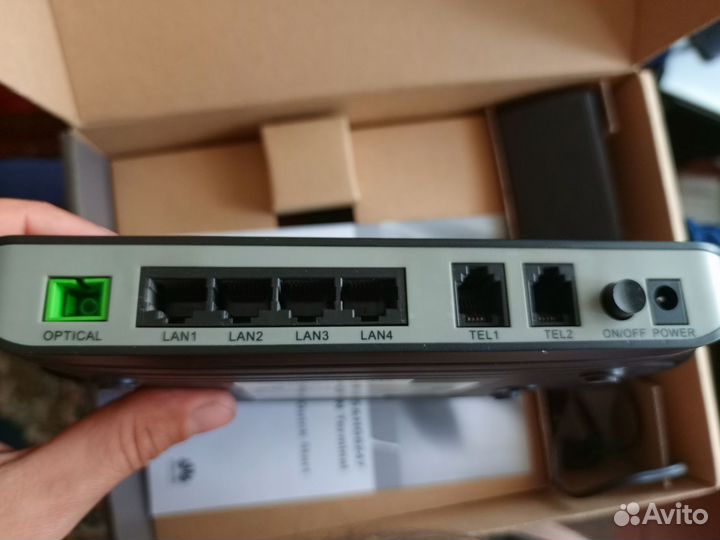 Оптический роутер gpon Huawei HG 8240 (без WiFi)