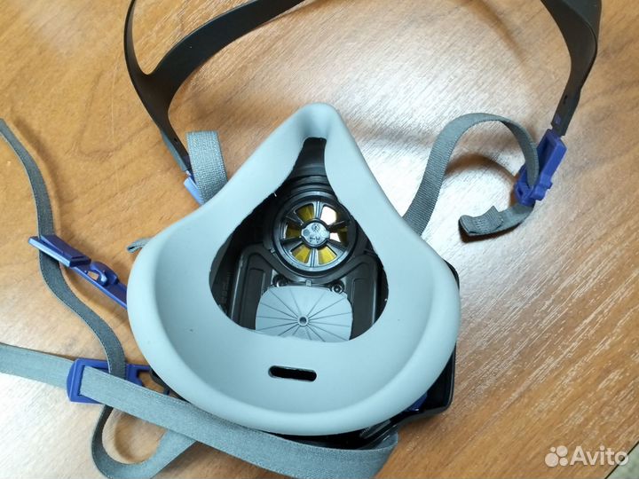 Полумаска 3м HF-802SD c фильтрами