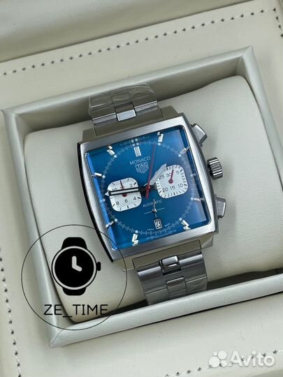 Мужские часы Tag Heuer Monaco премиум Miyota