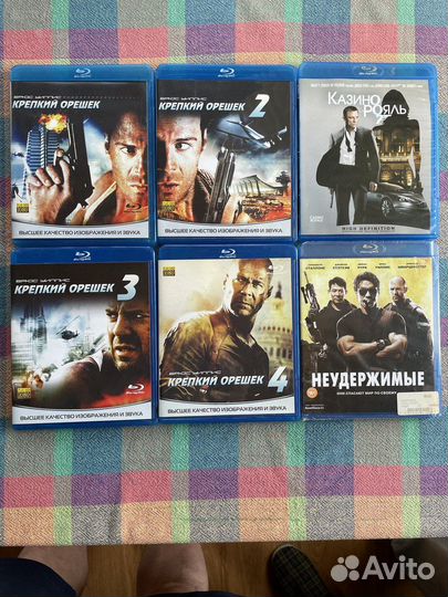 Blu- ray - фильмы, музыка