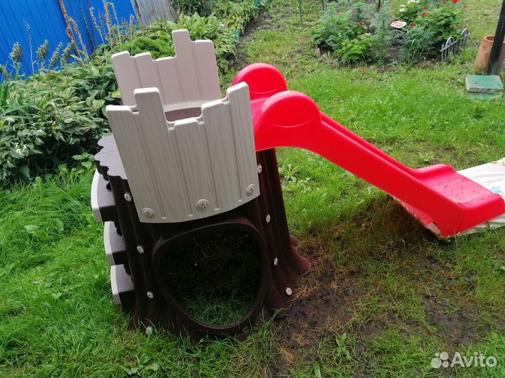 Детская горка пластиковая